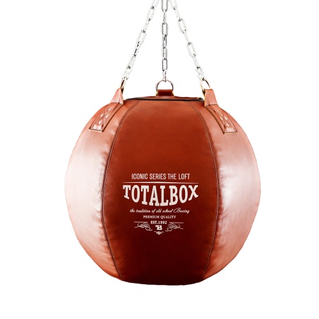 Купить Груша кожаная боксерская "LOFT Шар" Totalbox в Макарове 