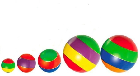Купить Мячи резиновые (комплект из 5 мячей различного диаметра) в Макарове 