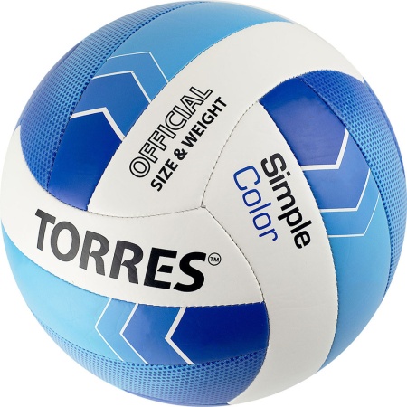 Купить Мяч волейбольный Torres Simple Color любительский р.5 в Макарове 